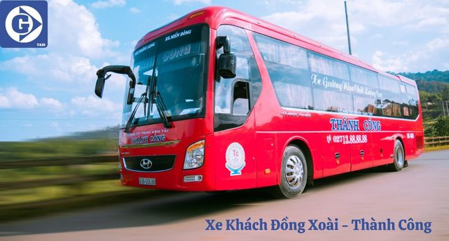 Bến xe khách Đồng Xoài từ góc nhìn trên cao