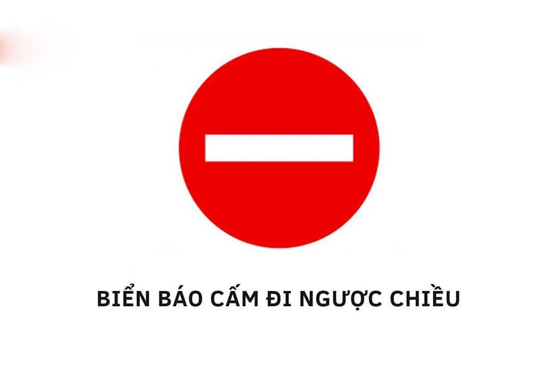 Biển báo hiệu lệnh đường một chiều R.301 hình chữ nhật màu xanh dương
