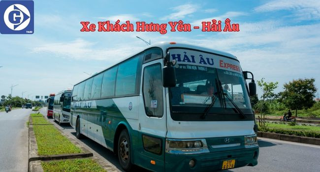 Biểu tượng nhà xe khách Hải Âu phục vụ tại Hưng Yên