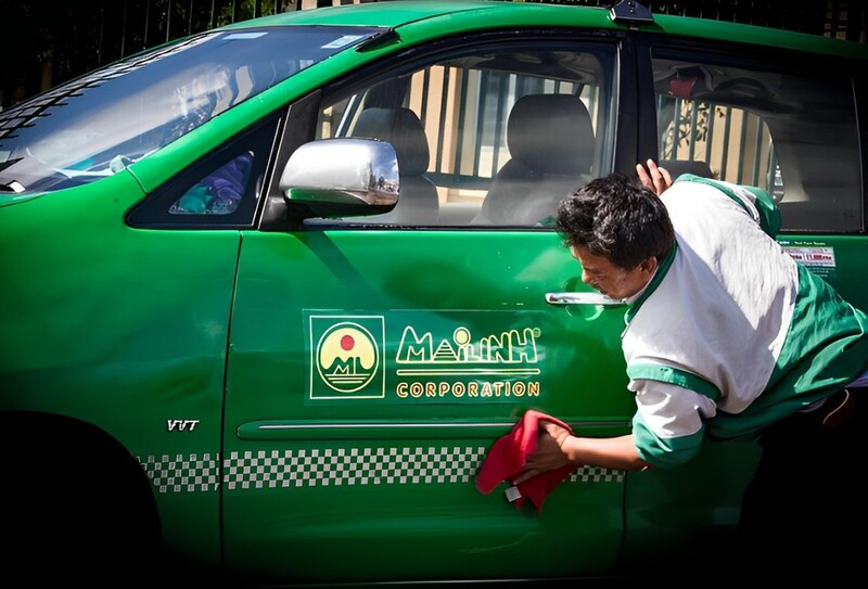 Biểu tượng Taxi Mai Linh, một trong những số taxi Đồng Hỷ được tin dùng.