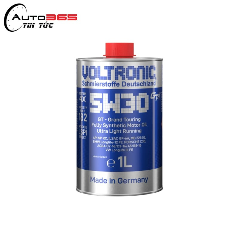 Bình dầu Voltronic 5W30 GT chất lượng cao