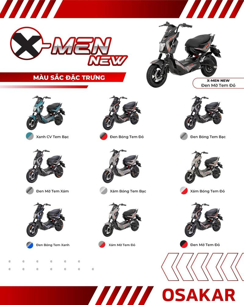 Bộ sưu tập màu sắc của Xmen New vừa nam tính vừa chất lừ