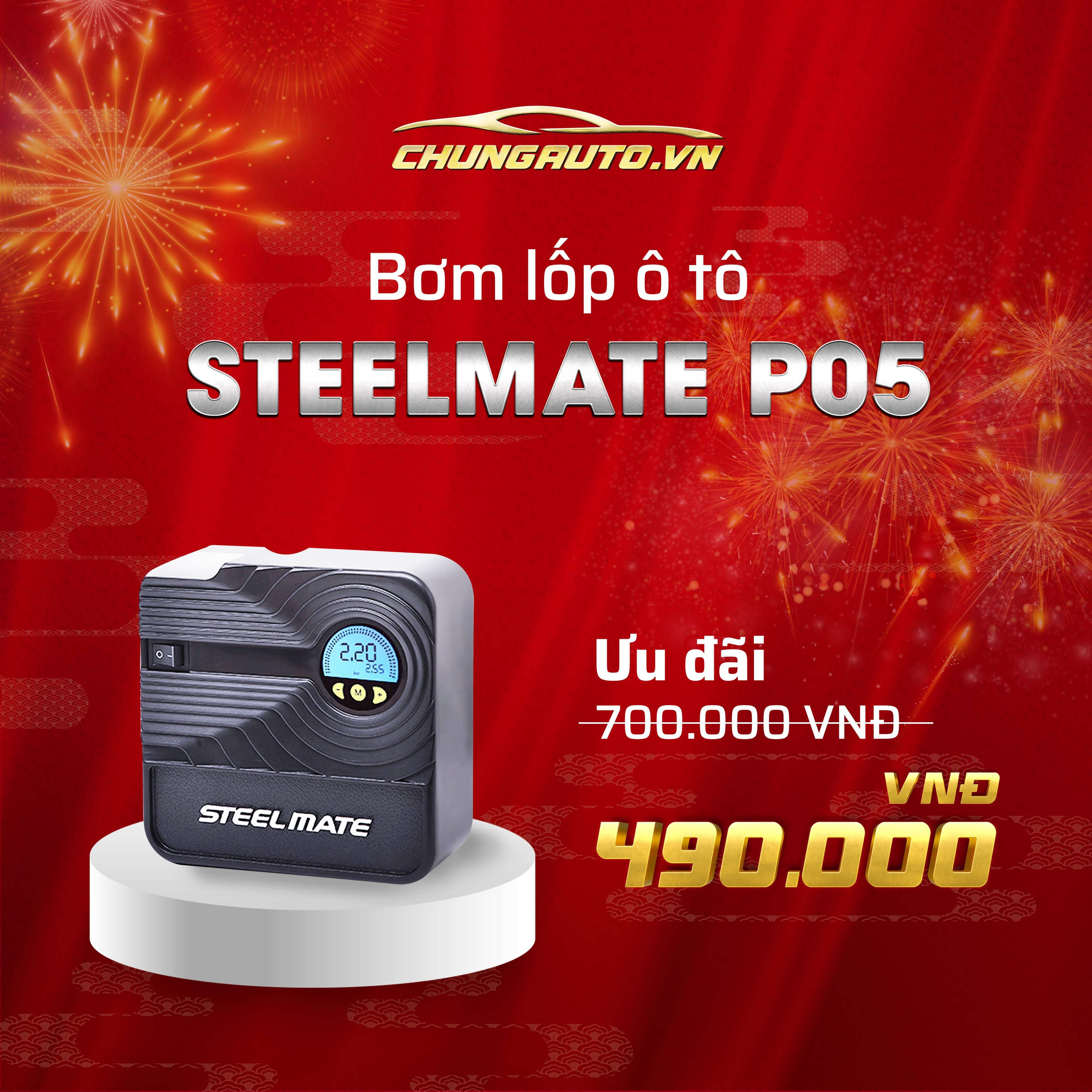 Bơm lốp ô tô tiện lợi
