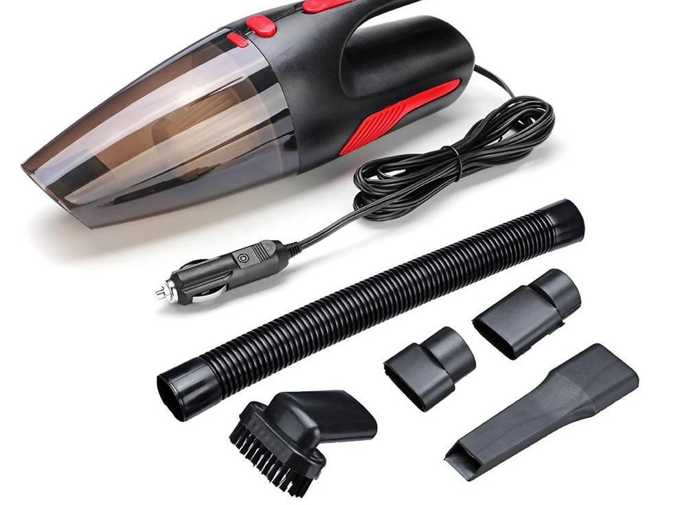 Các bộ phận cơ bản của máy hút bụi ô tô 4 trong 1 đa năng