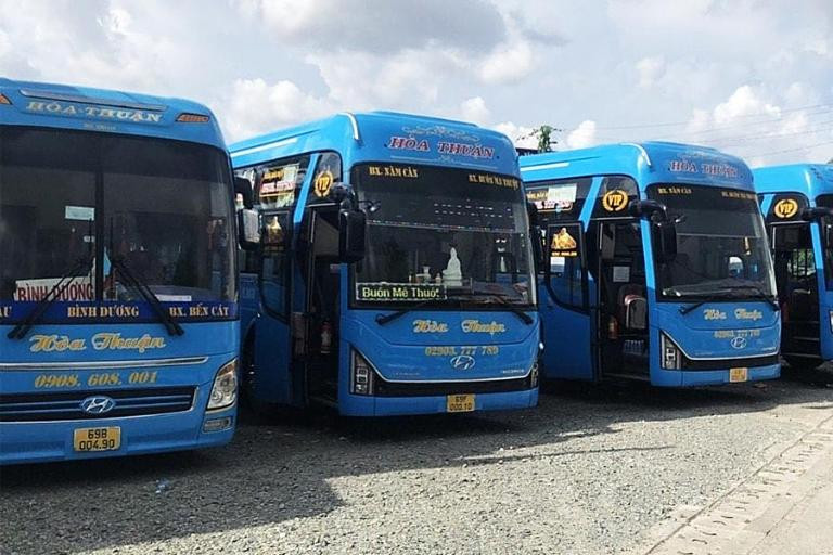Các chuyến xe từ Bến xe Năm Căn đến Bình Dương có nhiều lựa chọn về giờ khởi hành