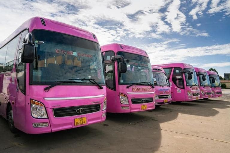 Các dòng xe hiện đại được nâng cấp liên tục của Nhà xe Đồng Phước Tây Ninh