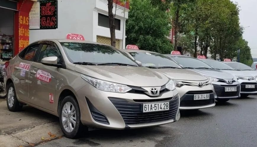 Các hãng taxi Cẩm Mỹ được tin chọn