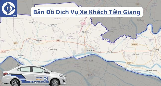 Các hãng xe khách Tiền Giang tập trung tại bến