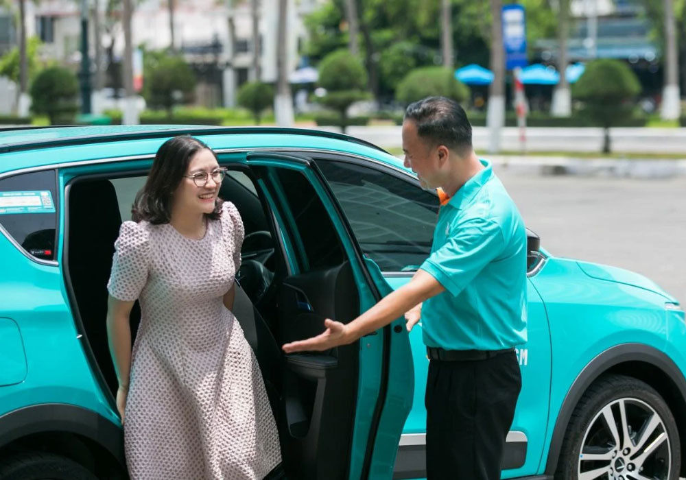 Các loại hình xe taxi điện VinFast Xanh SM tại Tuyên Quang