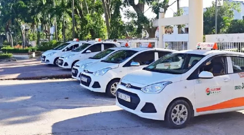 Các loại xe 4 và 7 chỗ của Sun Taxi phục vụ nhu cầu tại Phan Thiết