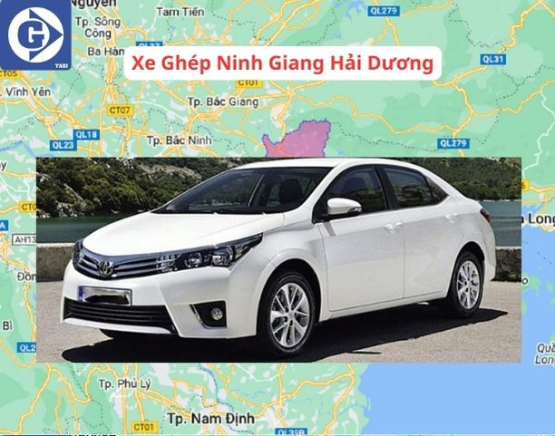 Các lựa chọn xe ghép Ninh Giang Hải Dương qua ứng dụng