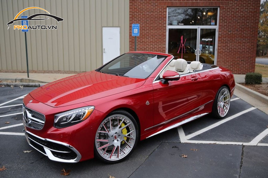 Các mẫu mâm độ phổ biến cho Mercedes Benz Maybach hiện đại