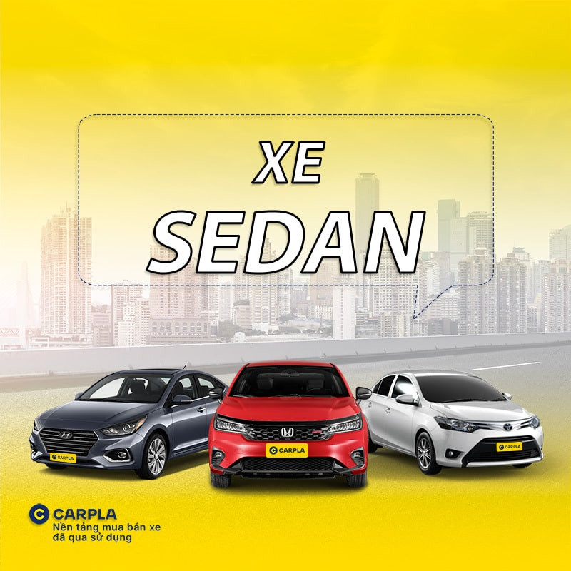 Các mẫu xe sedan phổ biến trên thị trường Việt Nam