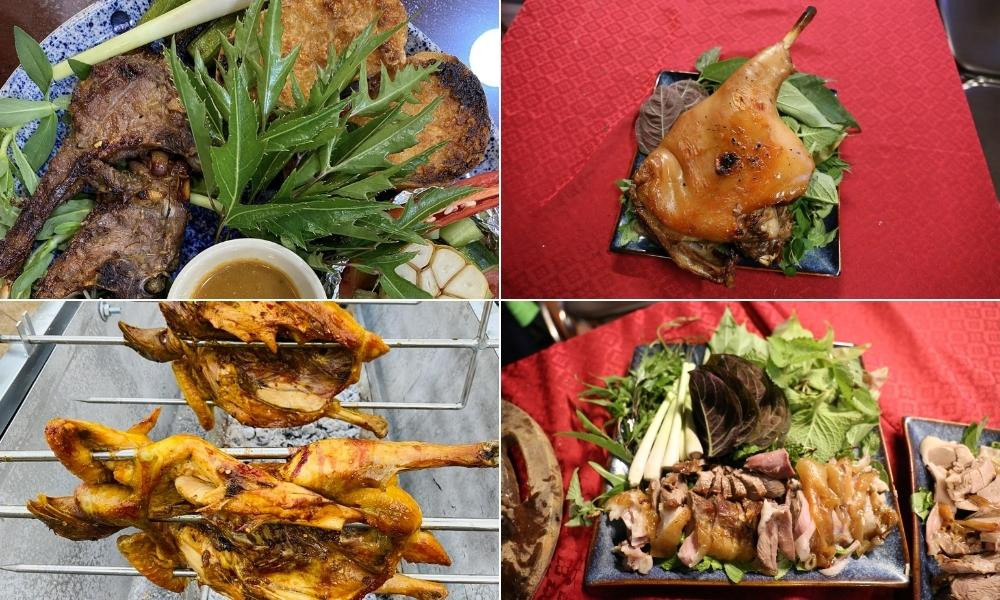 Các món ngon tại quán ăn Pleiku Thiên Thanh