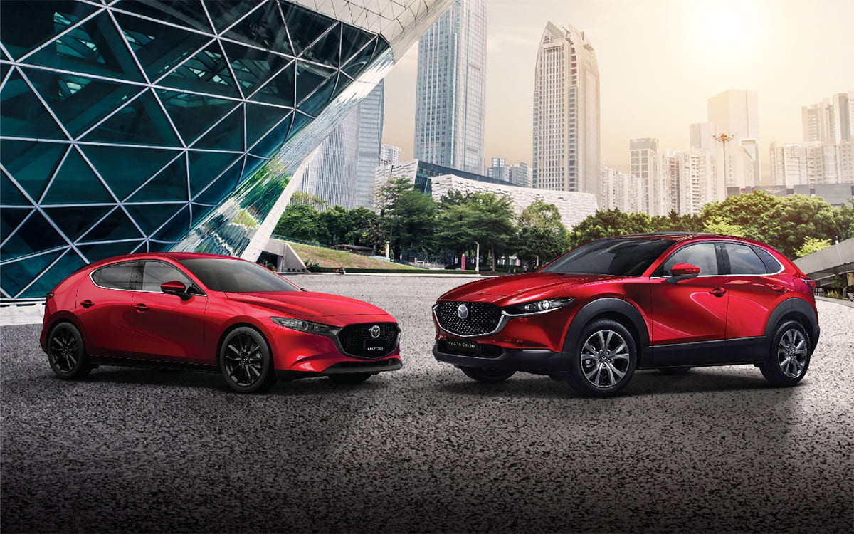 Các phiên bản khác nhau của dòng xe Mazda CX-30