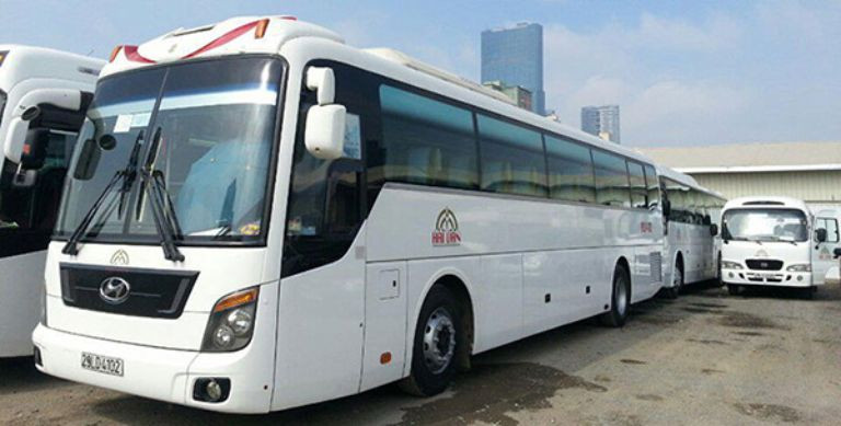 Các thiết bị xe khách Hoàng Long tuyến Nha Trang Quy Nhơn