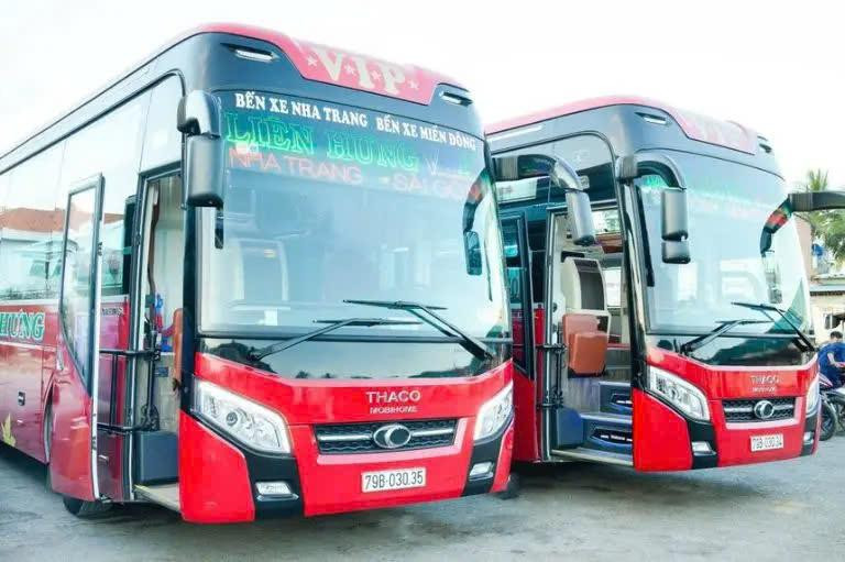 Các tuyến xe khách đi phía Bắc từ bến xe Ninh Thuận