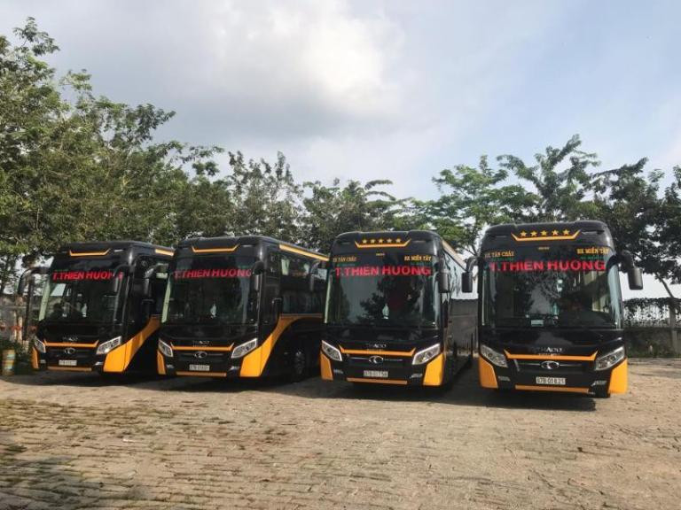 Các tuyến xe khách liên tỉnh hoạt động tại Bến Xe Tân Châu