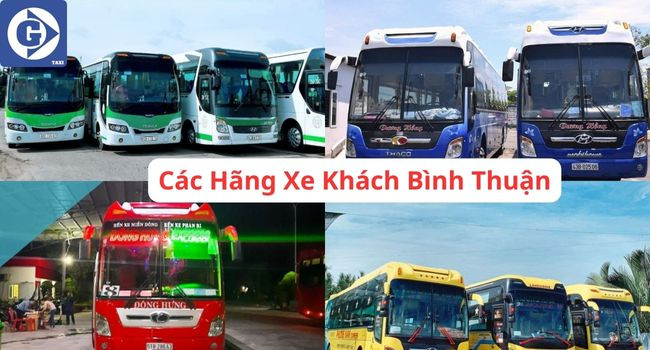 Các tuyến xe khách phổ biến kết nối Bình Thuận với các tỉnh thành khác