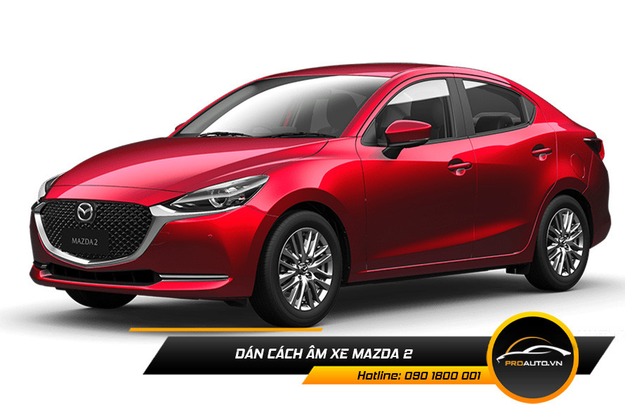 Cách âm chống ồn hiệu quả cho không gian nội thất xe Mazda 2