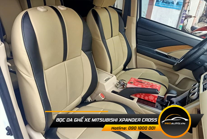 Cách bảo dưỡng ghế da xe hơi Mitsubishi Xpander Cross