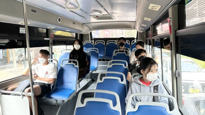 Cách đi xe bus số 05 khá đơn giản, dễ thực hiện