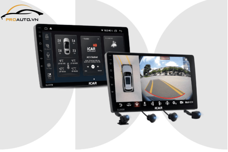 Camera 360 ICAR Elliview loại bỏ điểm mù hiệu quả, tăng tầm nhìn cho tài xế