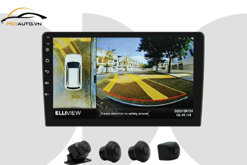 Camera 360 ICAR Elliview với khả năng lưu trữ dữ liệu lớn và ghi hình liên tục