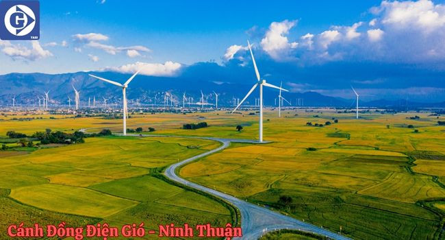 Cánh Đồng Điện Gió Ninh Thuận Hùng Vĩ