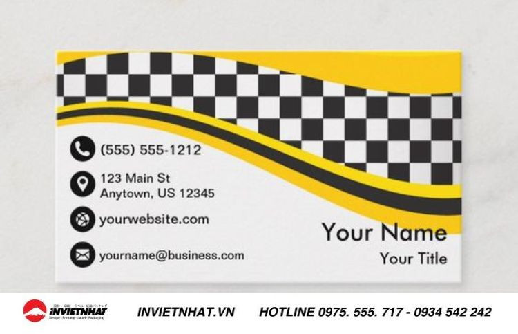 Card visit taxi cao cap