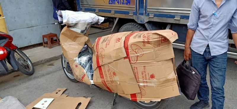 Chi phí gửi xe máy bằng tàu hỏa tiết kiệm và hợp lý