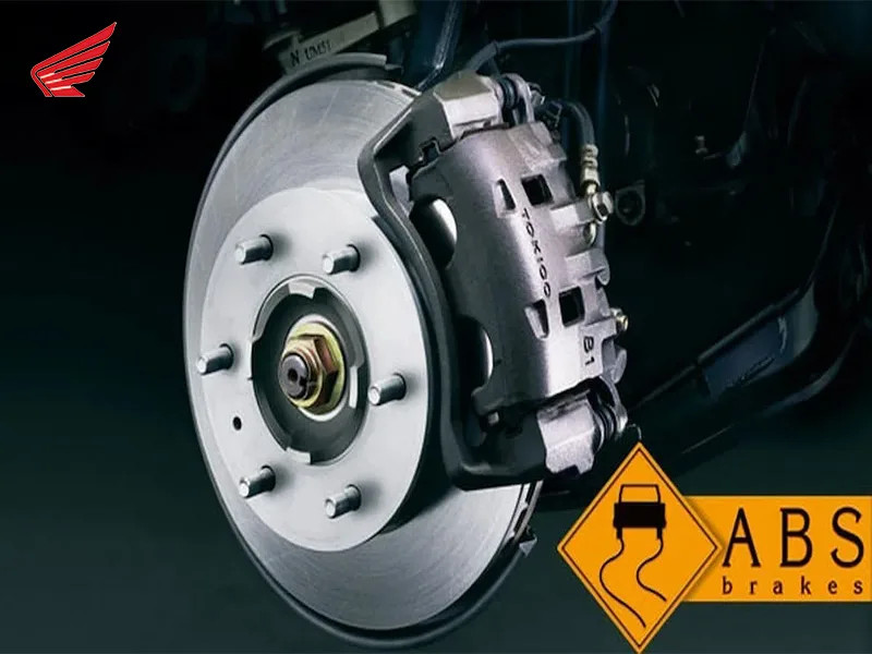 Chi tiết cấu tạo hệ thống chống bó cứng phanh ABS trên xe máy Honda