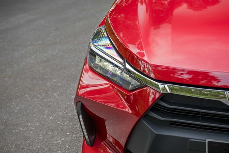 Chi tiết đầu xe Toyota Wigo 2023