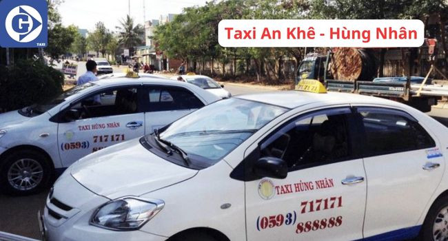 Chiếc taxi của hãng Hùng Nhân sẵn sàng phục vụ