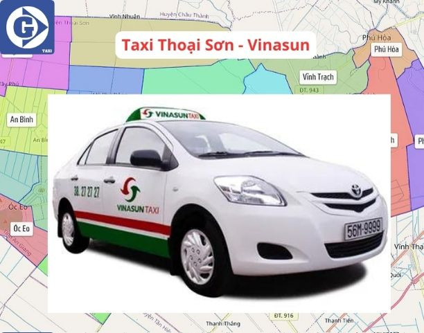 Chiếc taxi Thoại Sơn của hãng Thiên Sang