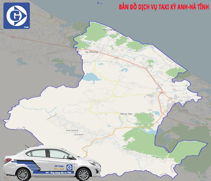 Chiếc xe taxi tiện lợi sẵn sàng phục vụ tại Kỳ Anh Hà Tĩnh