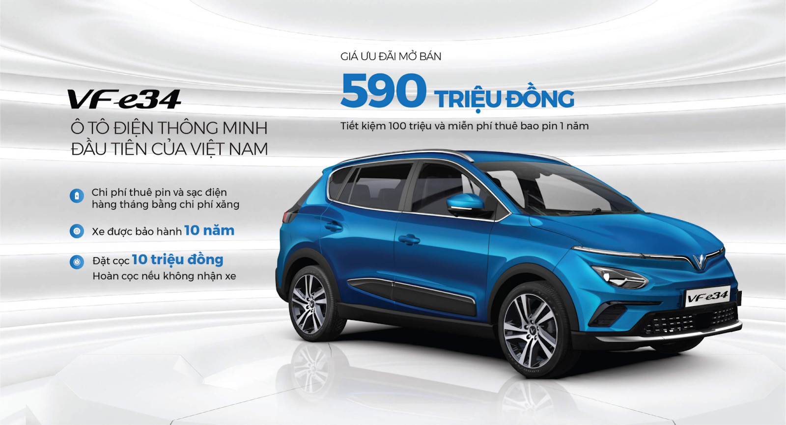 Chính sách thuê pin VinFast giúp giảm chi phí sở hữu ô tô điện