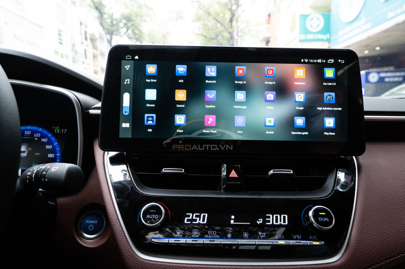 Chip Snapdragon 662 màn hình Bravigo Mercedes