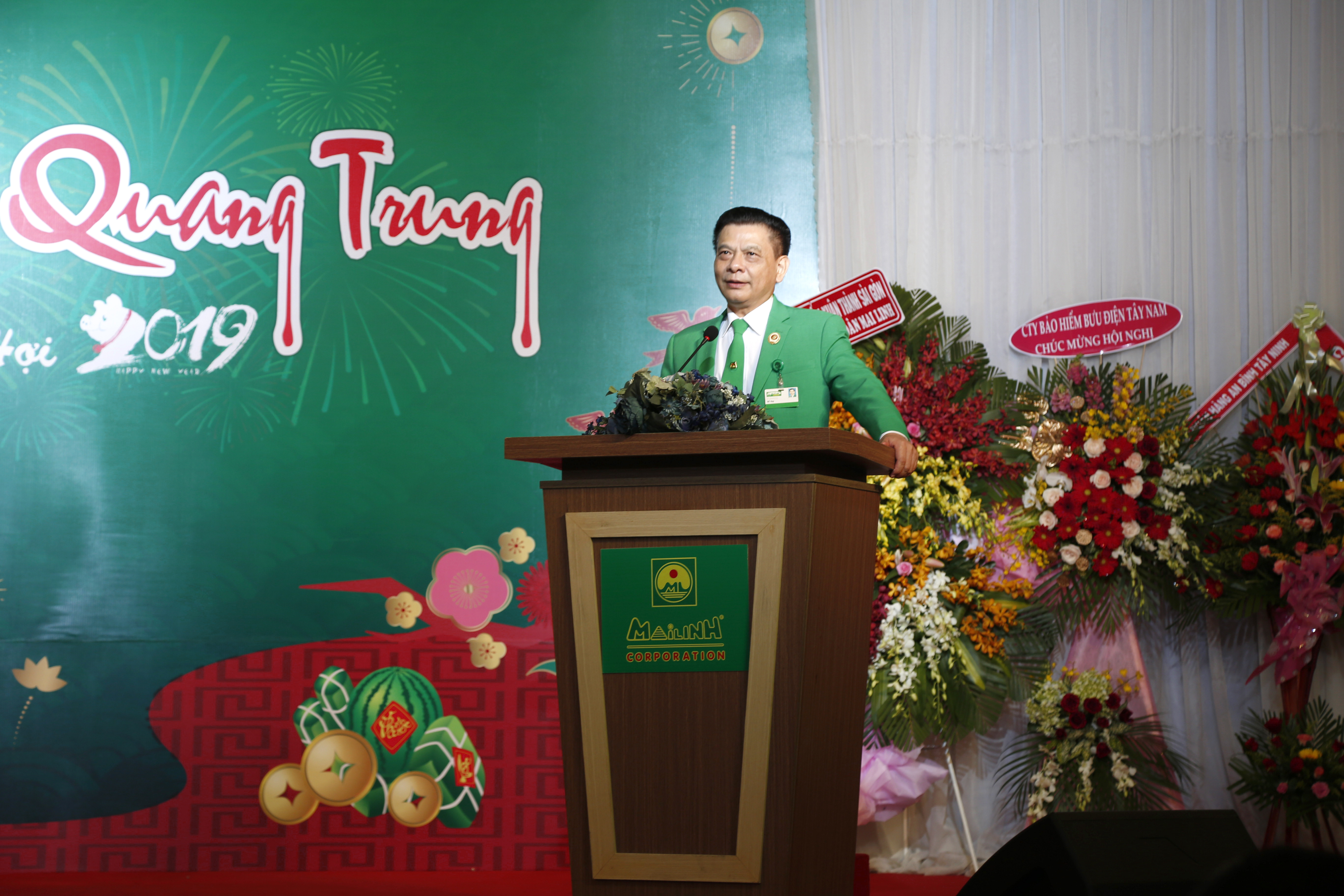 Chủ tịch Tập đoàn Mai Linh Hồ Huy
