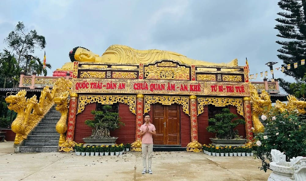 Chùa Quan Âm An Khê - nét kiến trúc tâm linh