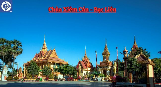 Chùa Xiêm Cán với kiến trúc Khmer độc đáo và màu sắc rực rỡ