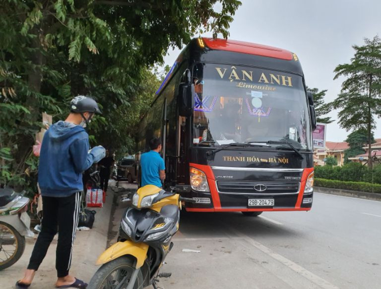 Chuẩn bị cho chuyến đi với Nhà xe Vân Anh