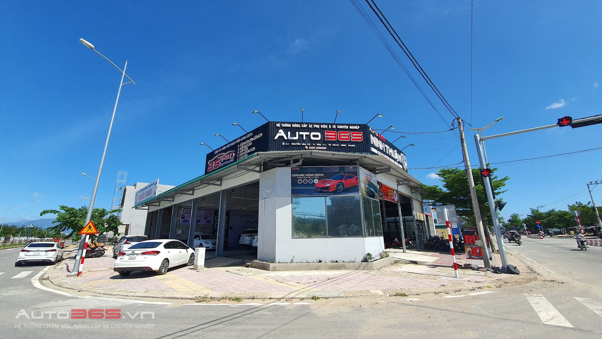 Cơ sở vật chất Auto365 Ninh Thuận rộng rãi