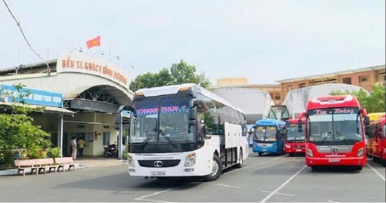 Cơ sở vật chất hiện đại tại bến xe Phú Chánh
