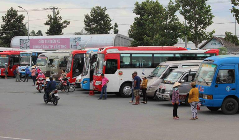 Cơ sở vật chất sạch sẽ, thoáng mát tại Bến Xe Lam Hồng