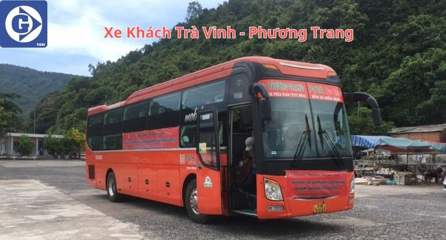 Cổng vào bến xe khách tại Trà Vinh