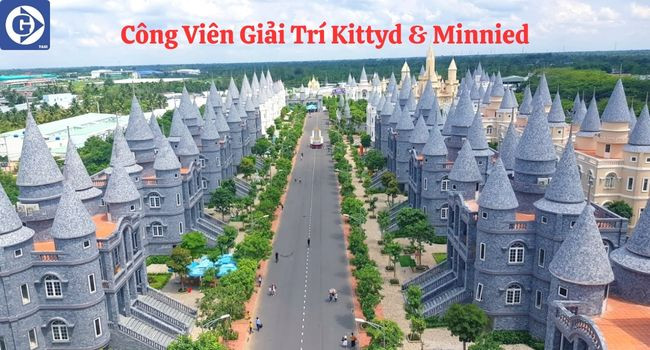 Công Viên Ánh Sáng Kỳ Quan Cổ Đại Hậu Giang Buổi Tối