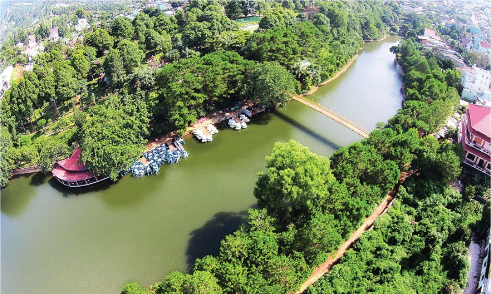Công viên Diên Hồng, không gian xanh mát tại Pleiku