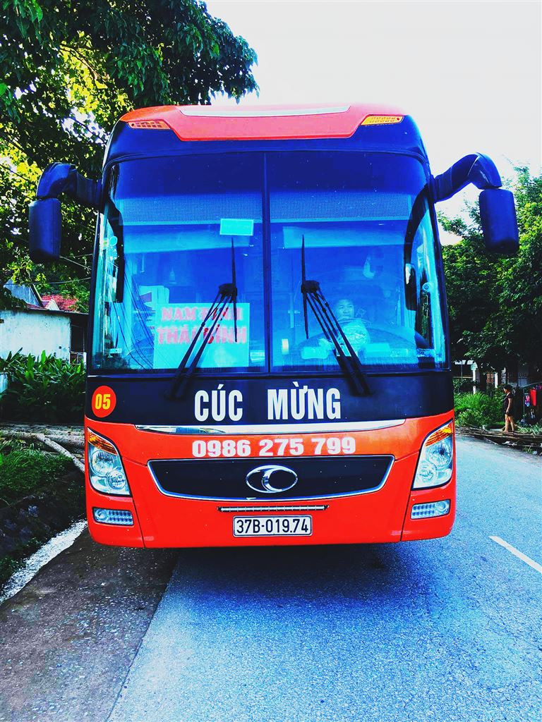Cúc Mừng là thương hiệu xe khách lâu năm và uy tín trên tuyến Ninh Bình Cửa Lò