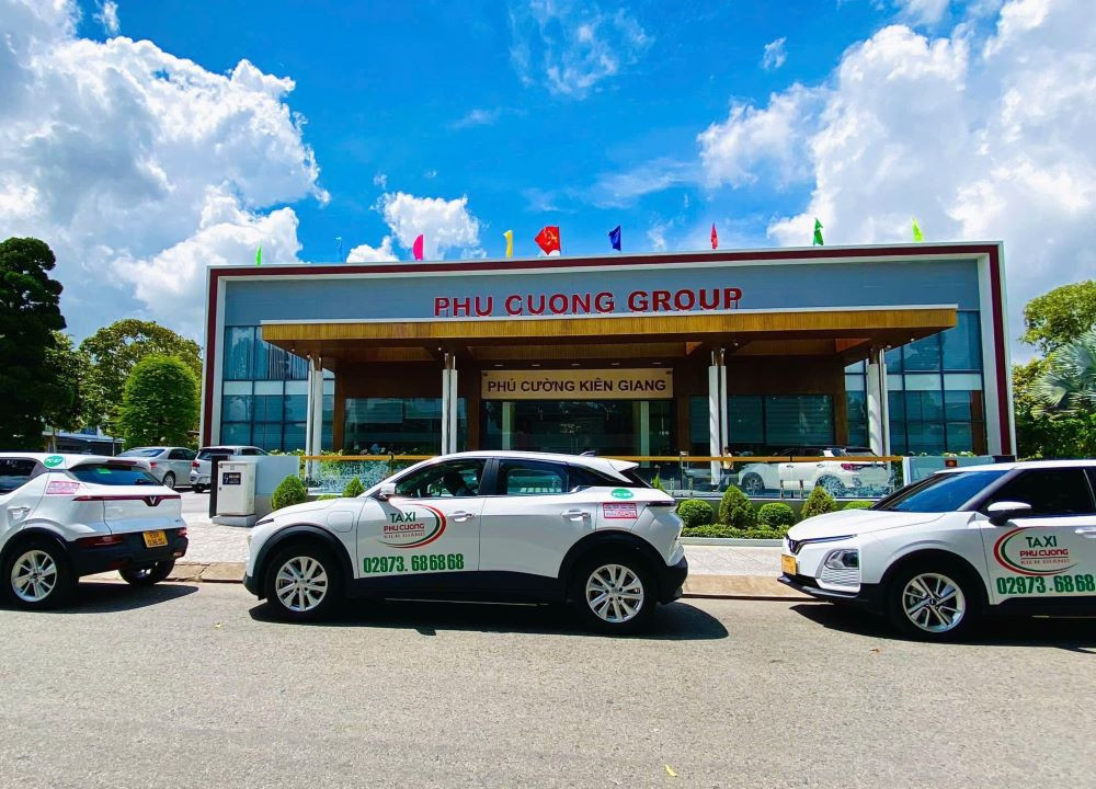 Dàn taxi điện của Phú Cường thân thiện với môi trường